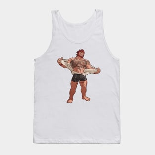 T-shirt ripped appart +Iskandar FGO+ Tank Top